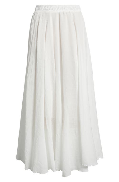 Nikki Lund Alba Pull-on Midi A-line Skirt