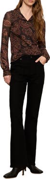 Sanctuary Mesh Button-Down Shirt