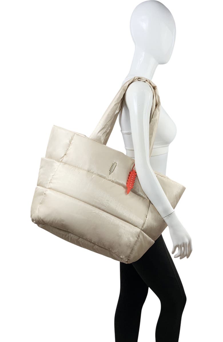 Thacker Quinn Shimmer Tote, Alternate, color, Sandy Glow