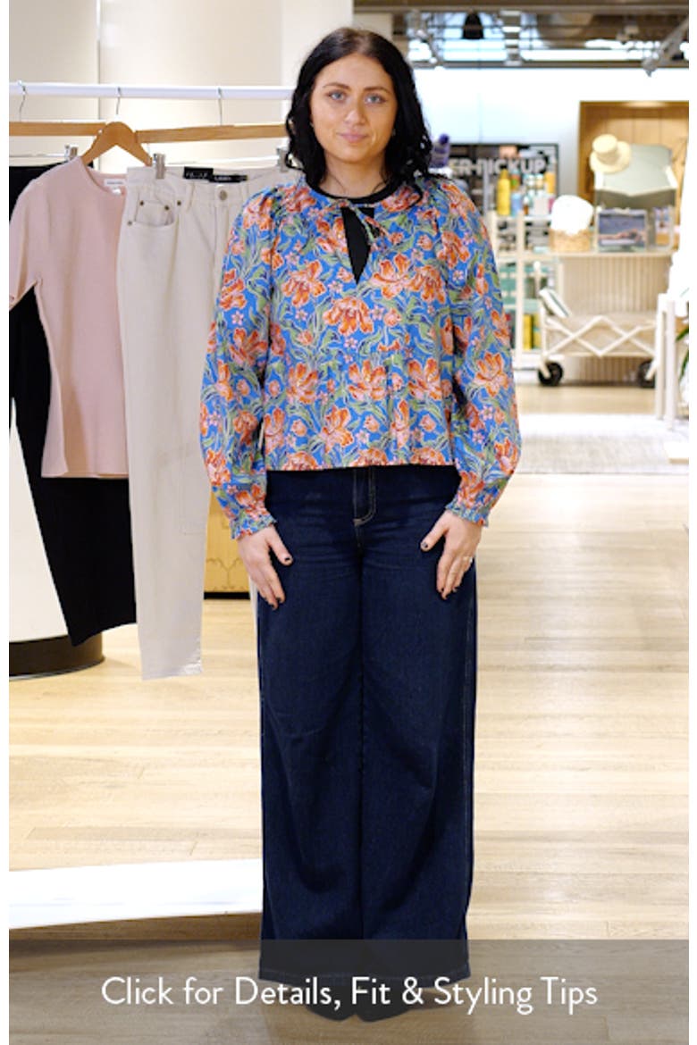 Junie Floral Print Shirt video