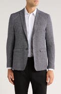 John Varvatos Star USA Herringbone Cotton & Linen Blend Sport Coat
