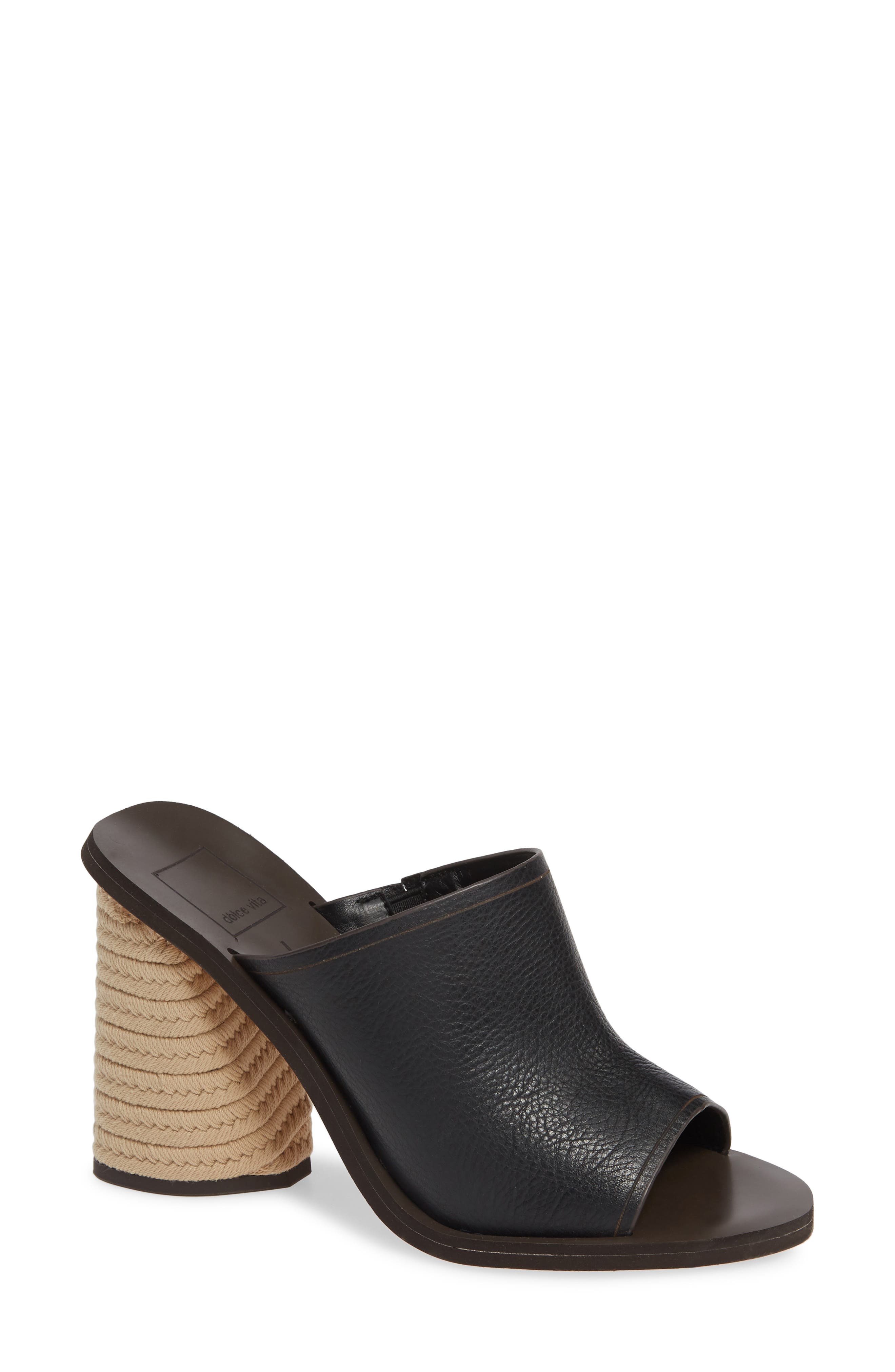 Dolce Vita Alba Braided Heel Mule Sandal, Main, color, 