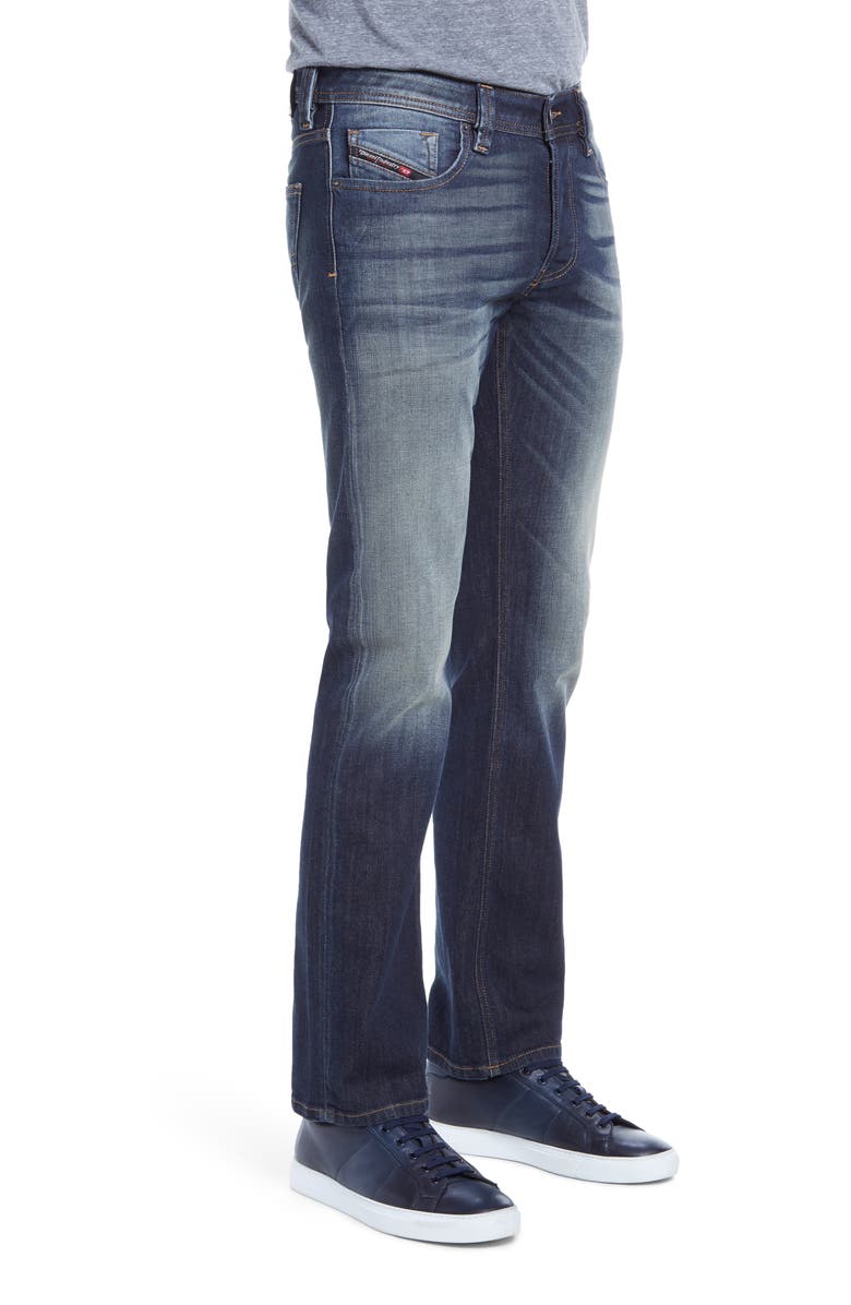 DIESEL<sup>®</sup> Larkee-X Relaxed Fit Straight Leg Jeans, Alternate, color, 