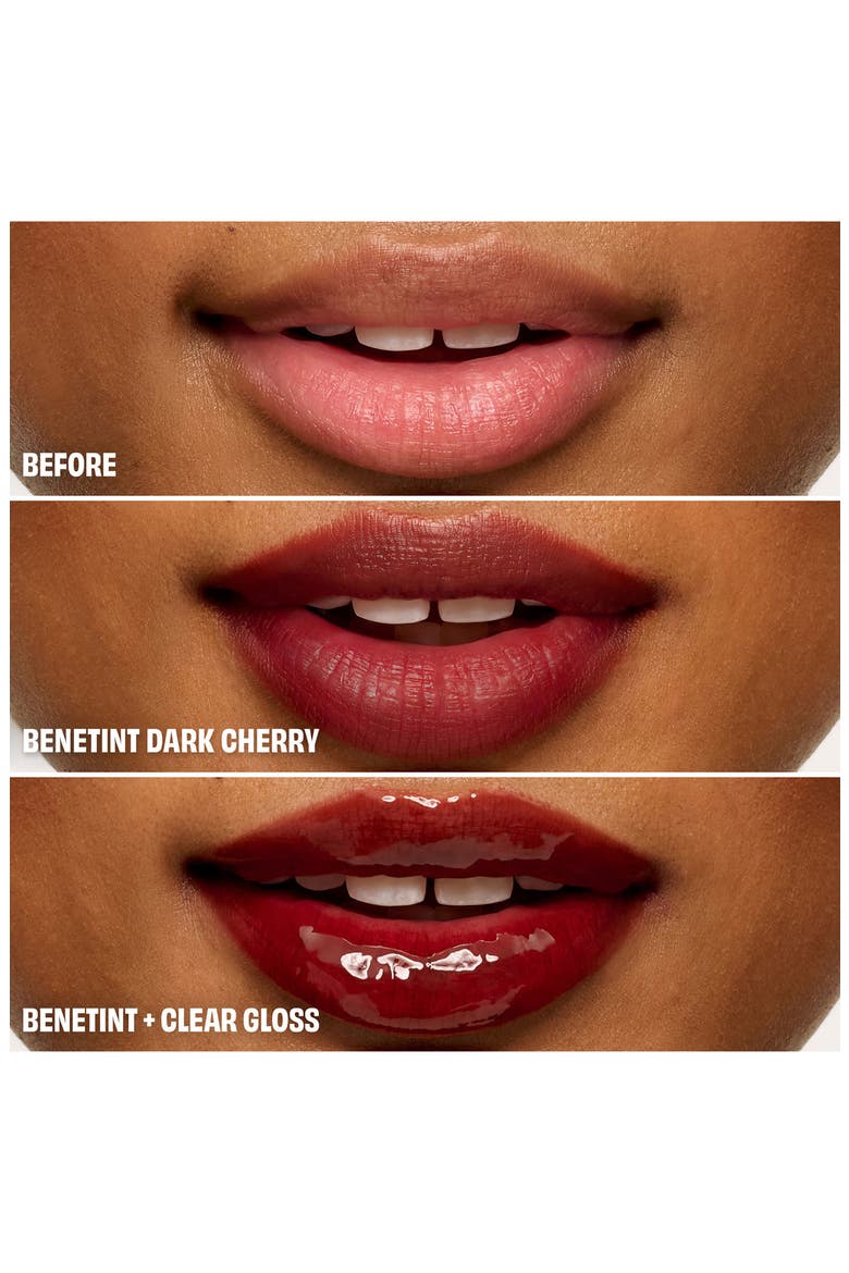 Benetint Pocket Pal Dual-Ended Longwear Lip Tint & Gloss, Alternate, color, DARK CHERRY