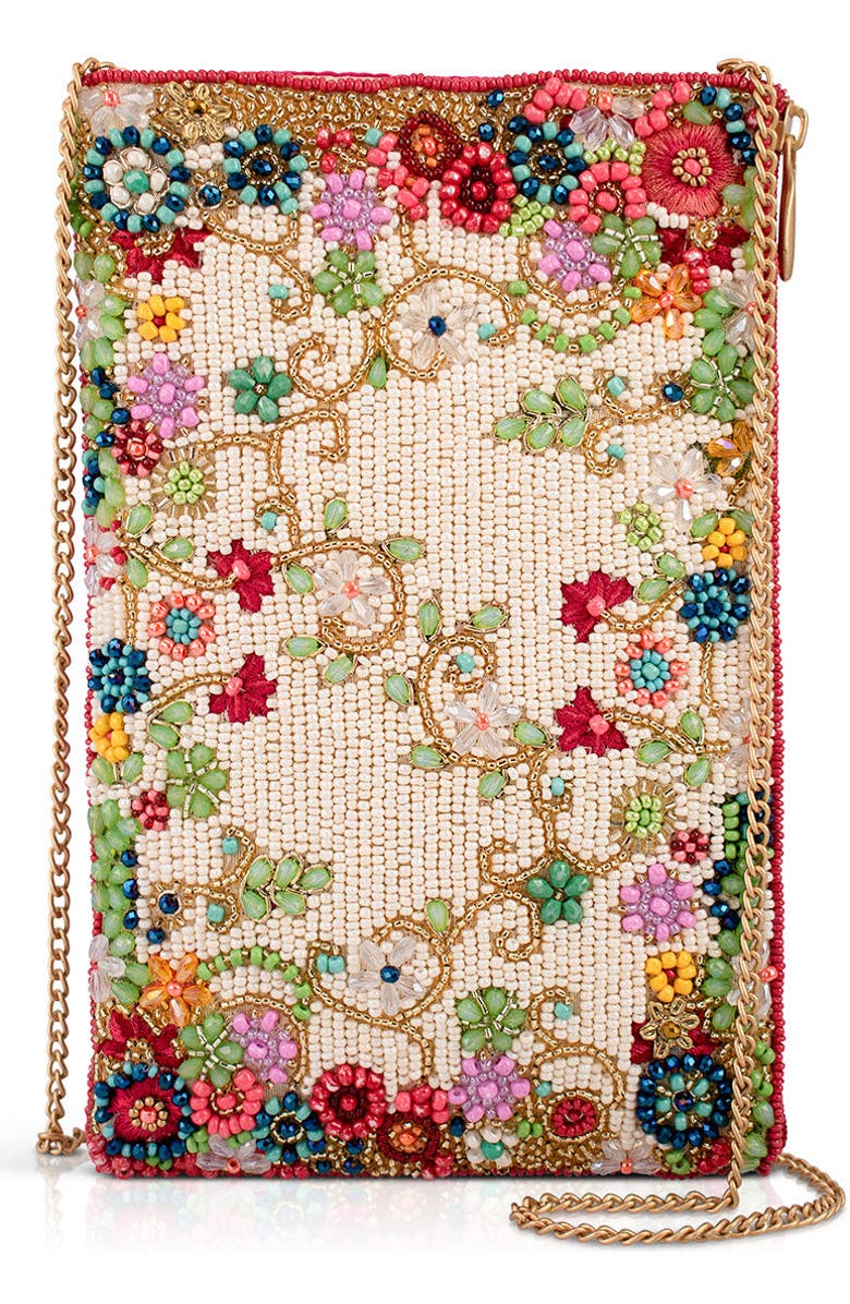 Mary Frances Accessories Meadow Crossbody Phone Bag, Main, color, Multi