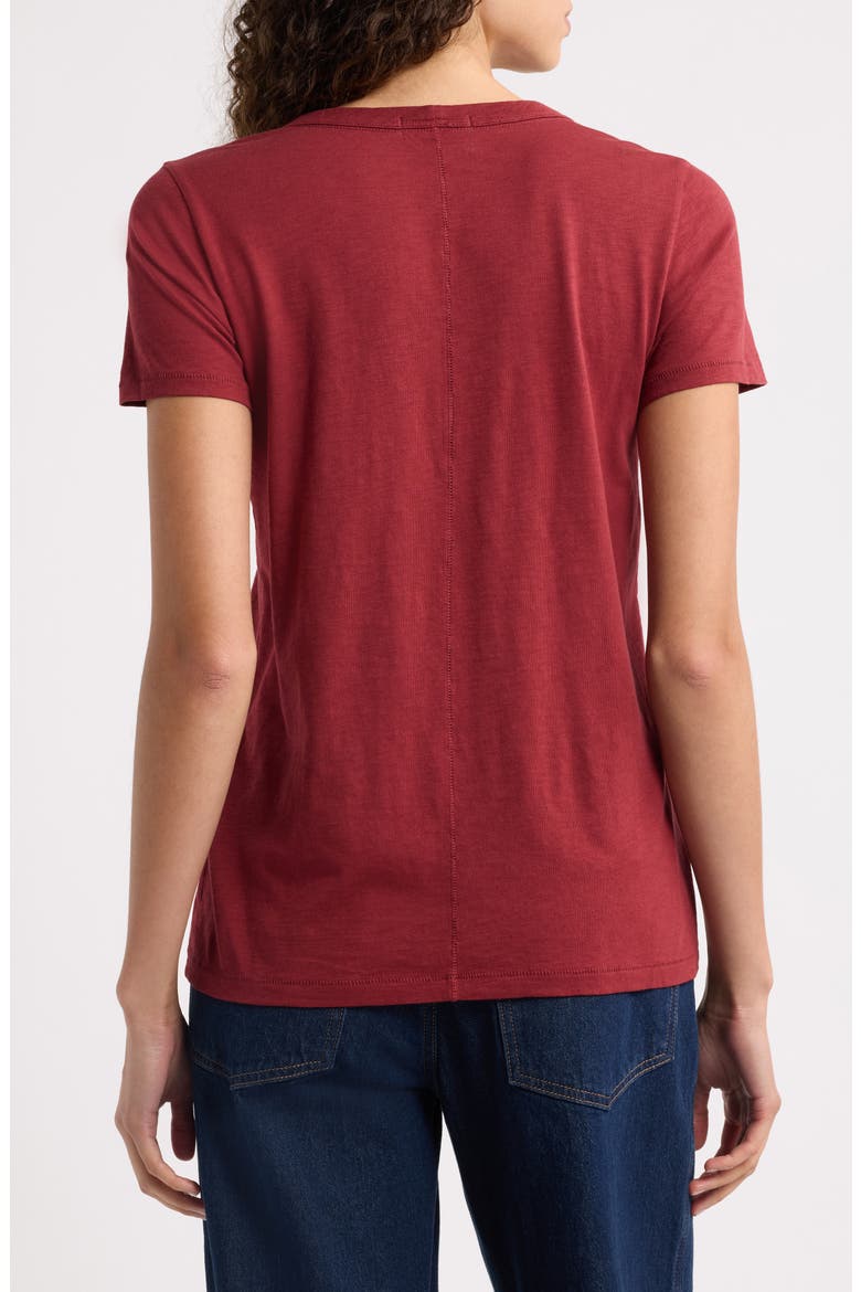 The Slub V-Neck T-Shirt, Alternate, color, PMGT