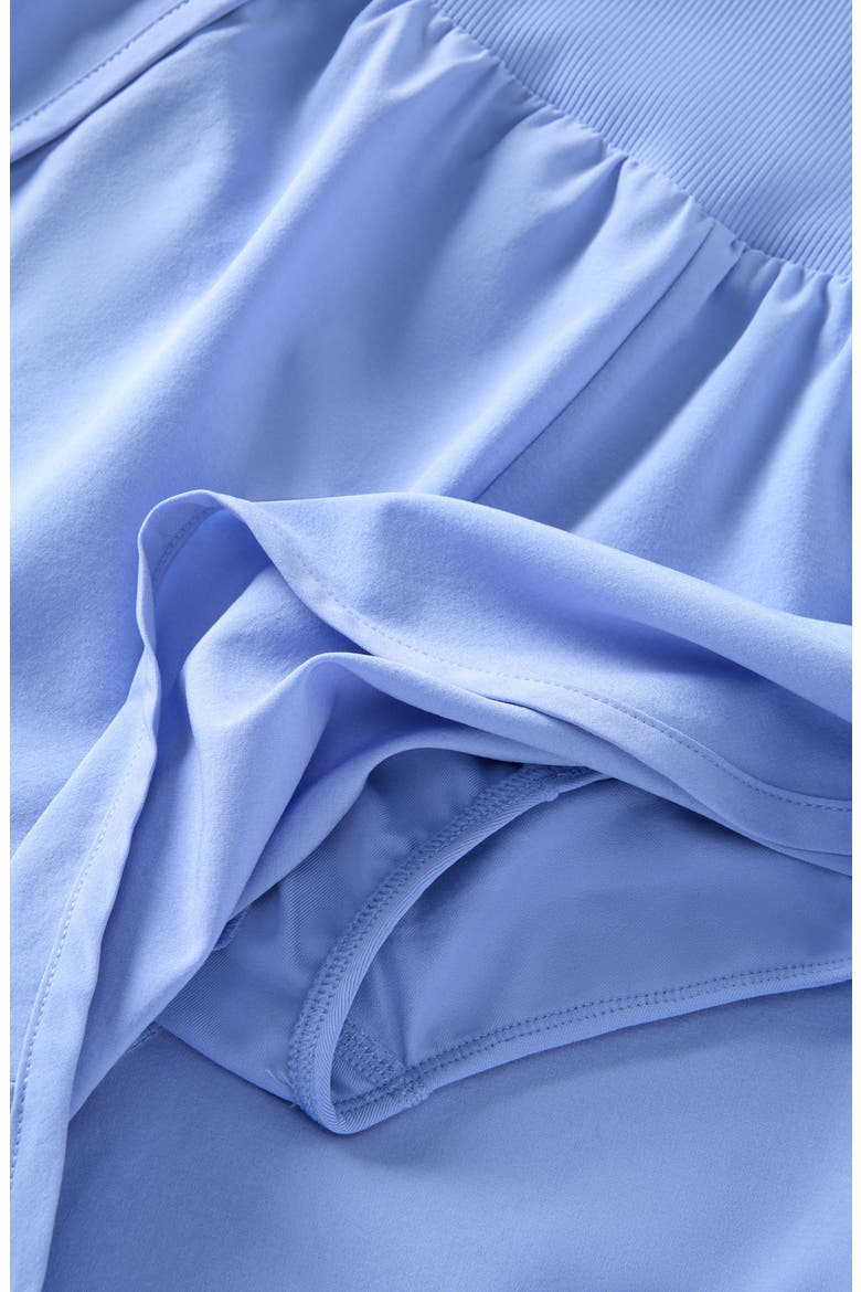 Kids' Summer Break Shorts Romper, Alternate, color, BLUE HYDRANGEA