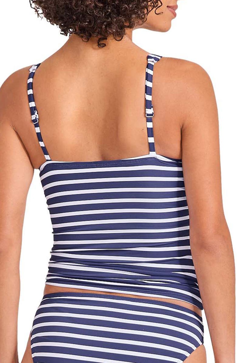 Tommy Bahama Coastline Stripe Tankini Top, Alternate, color,