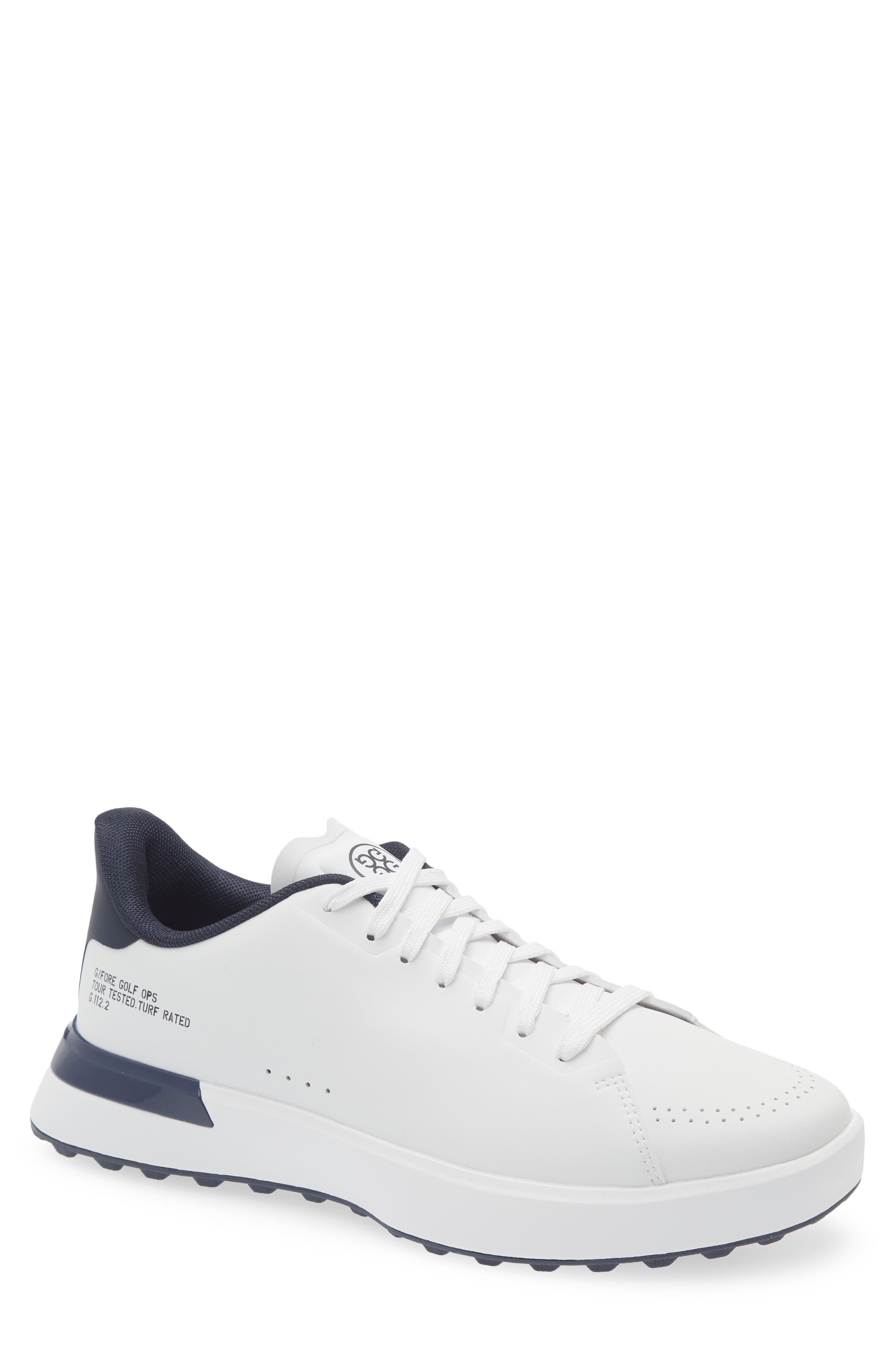 G/FORE G.112 Golf Shoe, Main, color, Snow/ Twilight