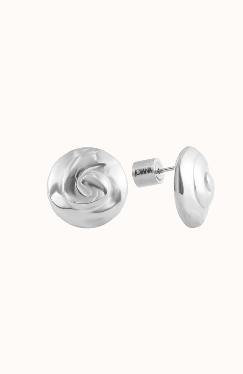 Joiana Jewelry Bold Billow Earrings In Metallic