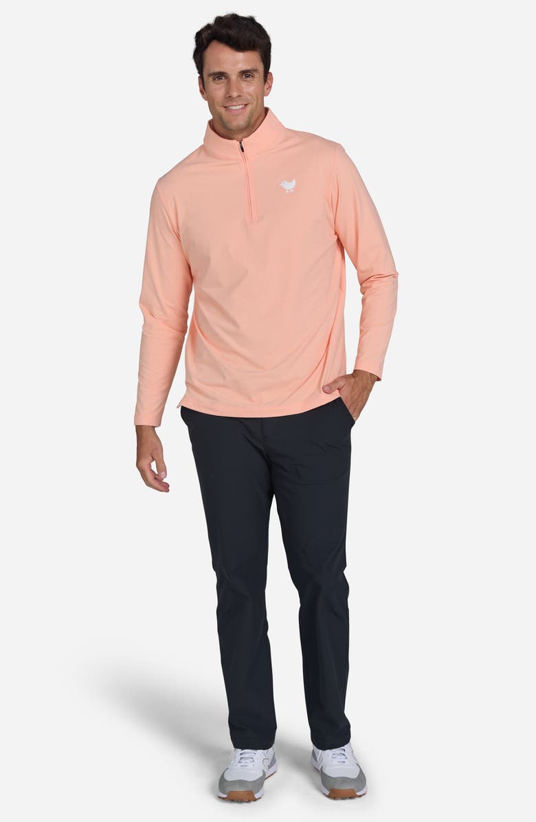 Bad Birdie Velocity Quarter-Zip Pullover, Alternate, color, Light Clay