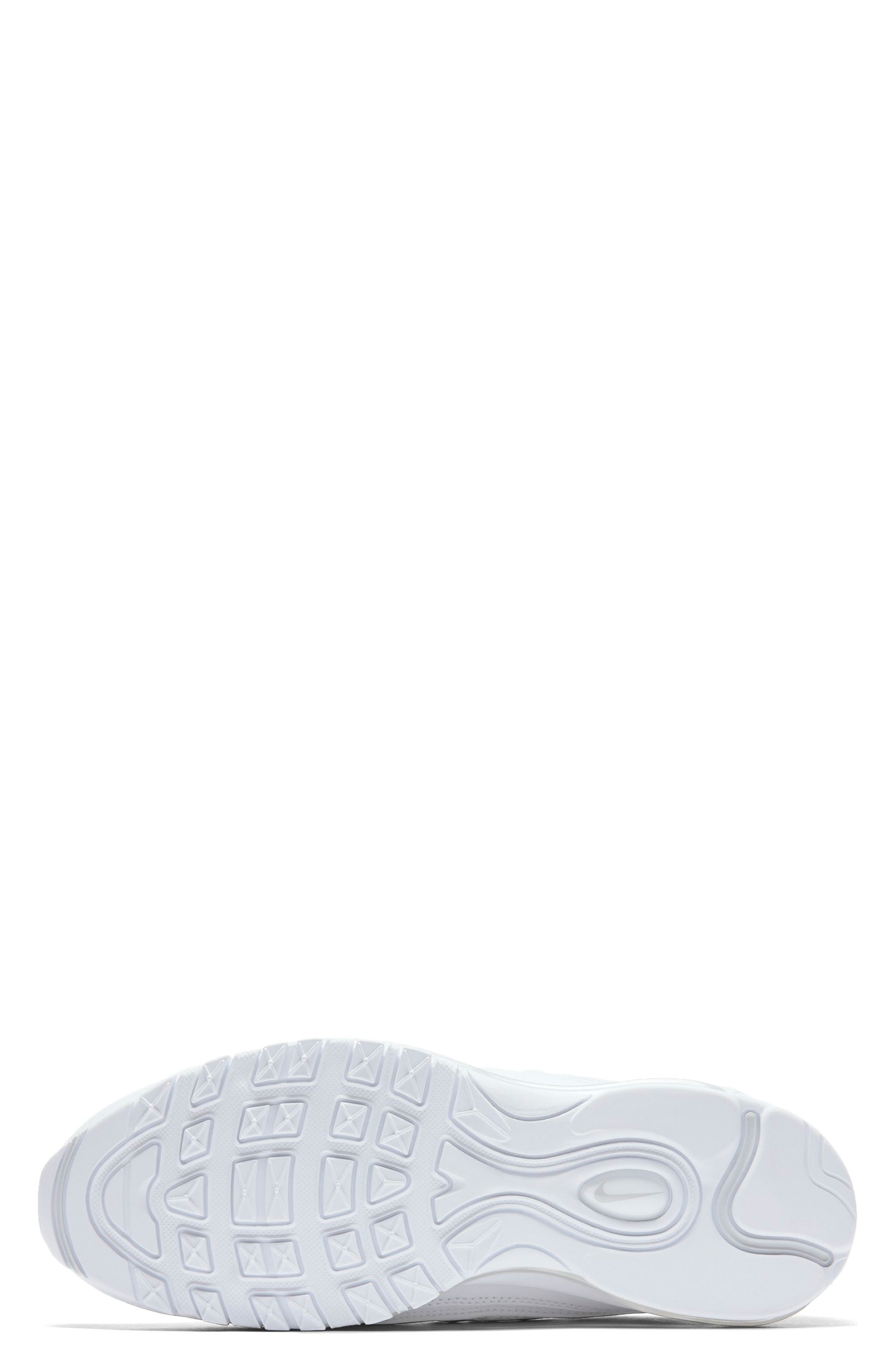 Air Max 98 Sneaker, Alternate, color, WHITE/ PLATINUM/ BLACK/ SILVER