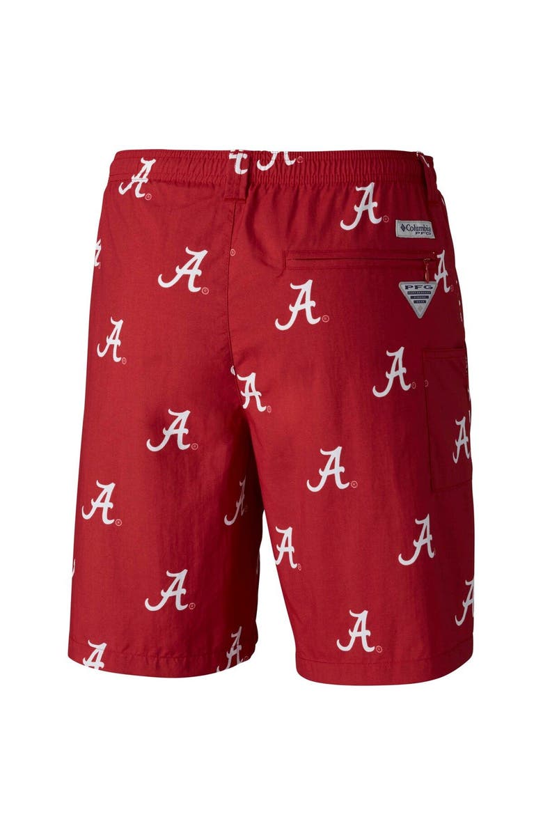 Columbia Men's Columbia Crimson Alabama Crimson Tide Big & Tall Backcast Shorts, Alternate, color, Crimson