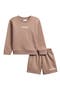 Kids' Fleece Sweatshirt & Shorts Set