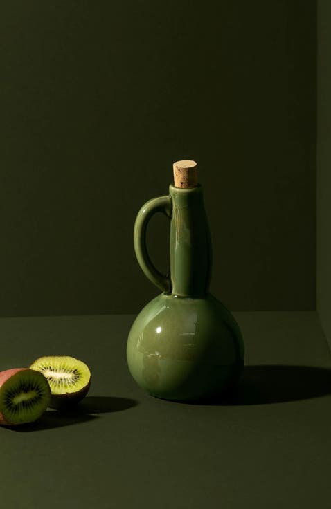 Stoneware Olive Oil Dispenser | Dadasi 15 oz