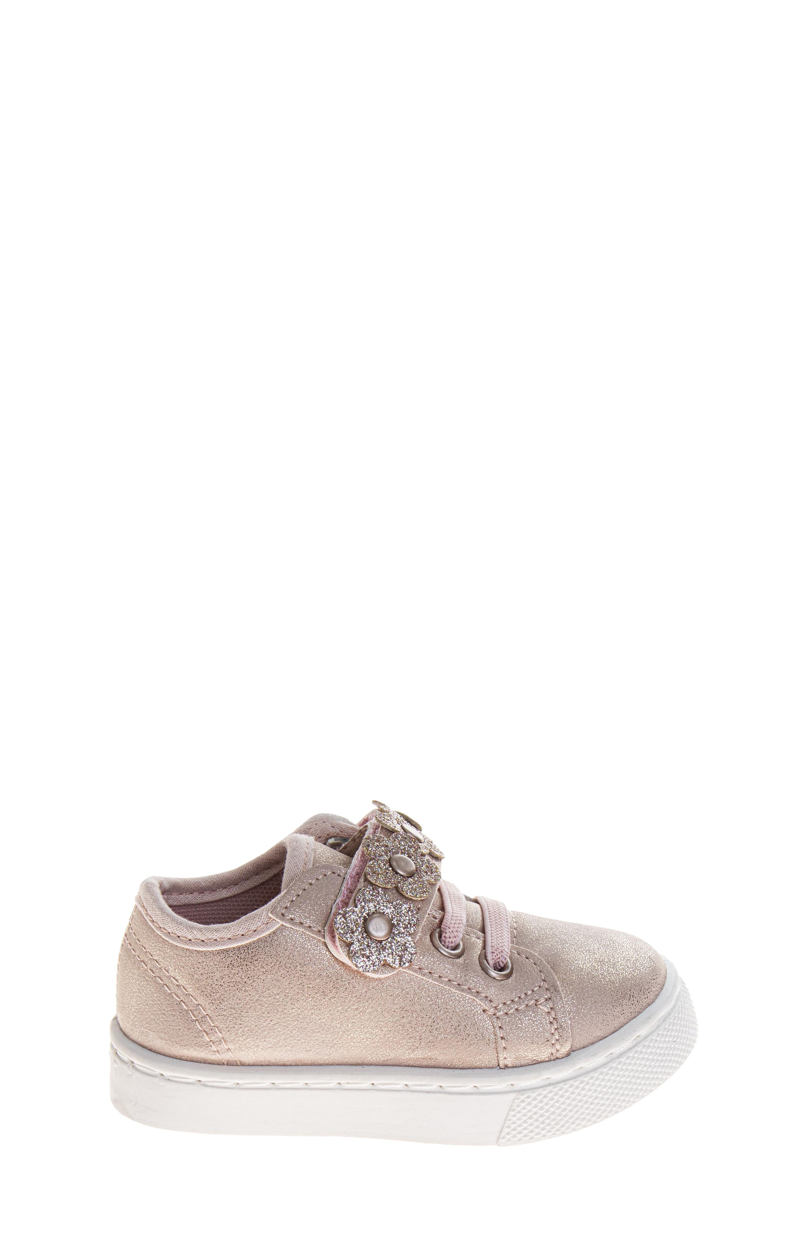 Kids' Embellished Low Top Sneaker, Alternate, color, PINK