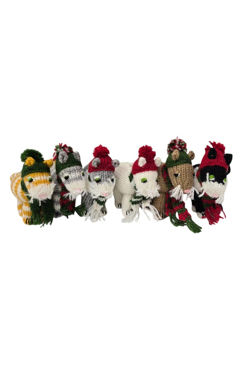 Cat Ornaments, Main, color, Multi