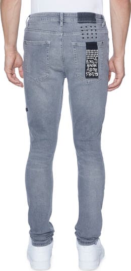 Van Winkle Thrifted Ripped Skinny Jeans