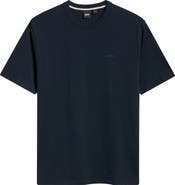 BOSS Taut Solid Cotton Logo T-Shirt