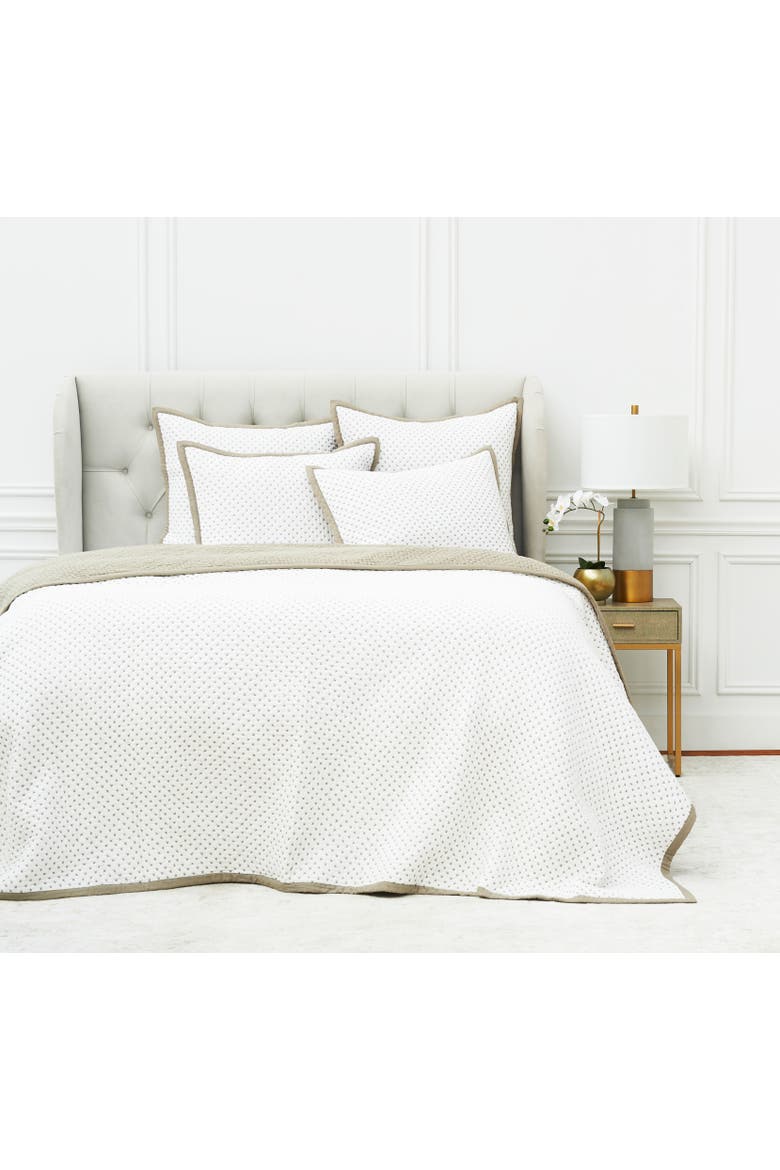 Hanima French King Quilt, Alternate, color, Grey