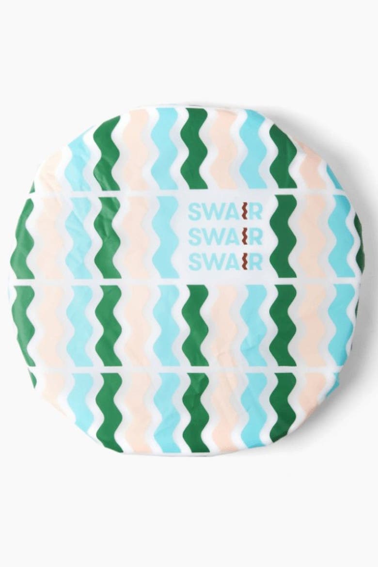 Shower Cap, Main, color, White Multi