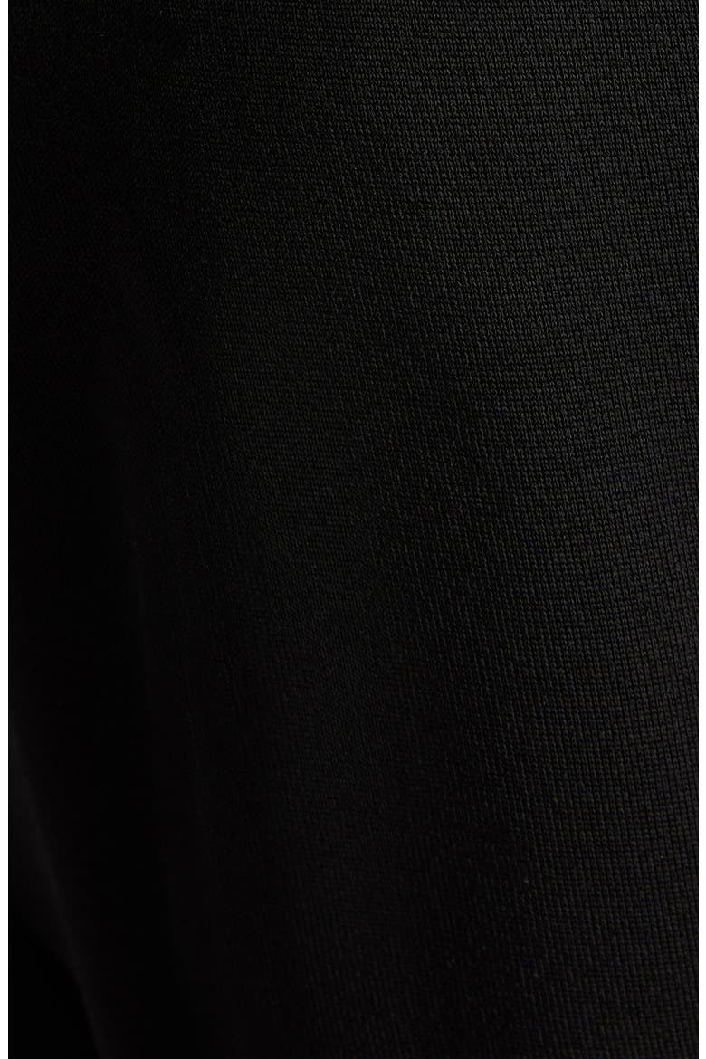 Fluid Matte Jersey Straight Leg Pants, Alternate, color, BLACK