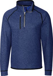 Cutter & Buck Mainsail Sweater Knit Half Zip Jacket