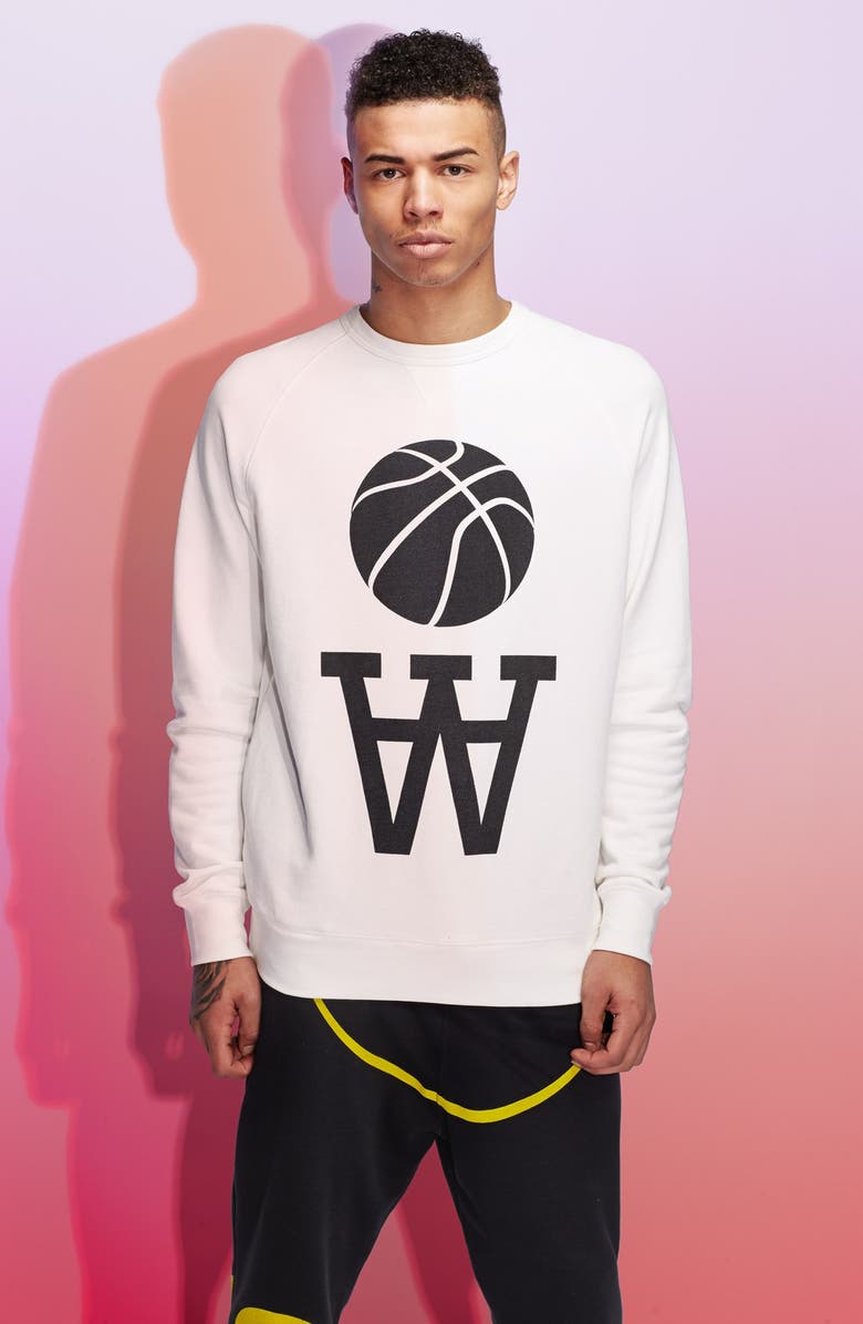 HAPPINESS Smiley Face Sweatpants, Alternate, color,