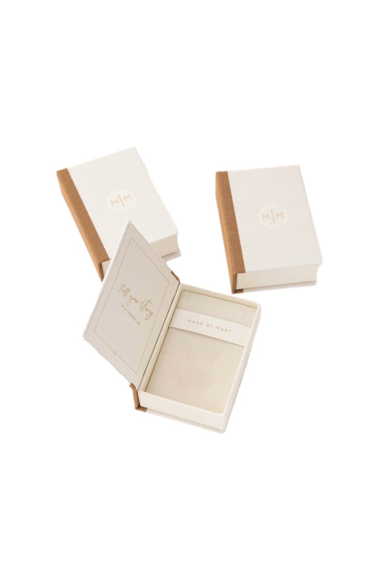 MADE BY MARY Mini Gloss Ring, Alternate, color, Silver