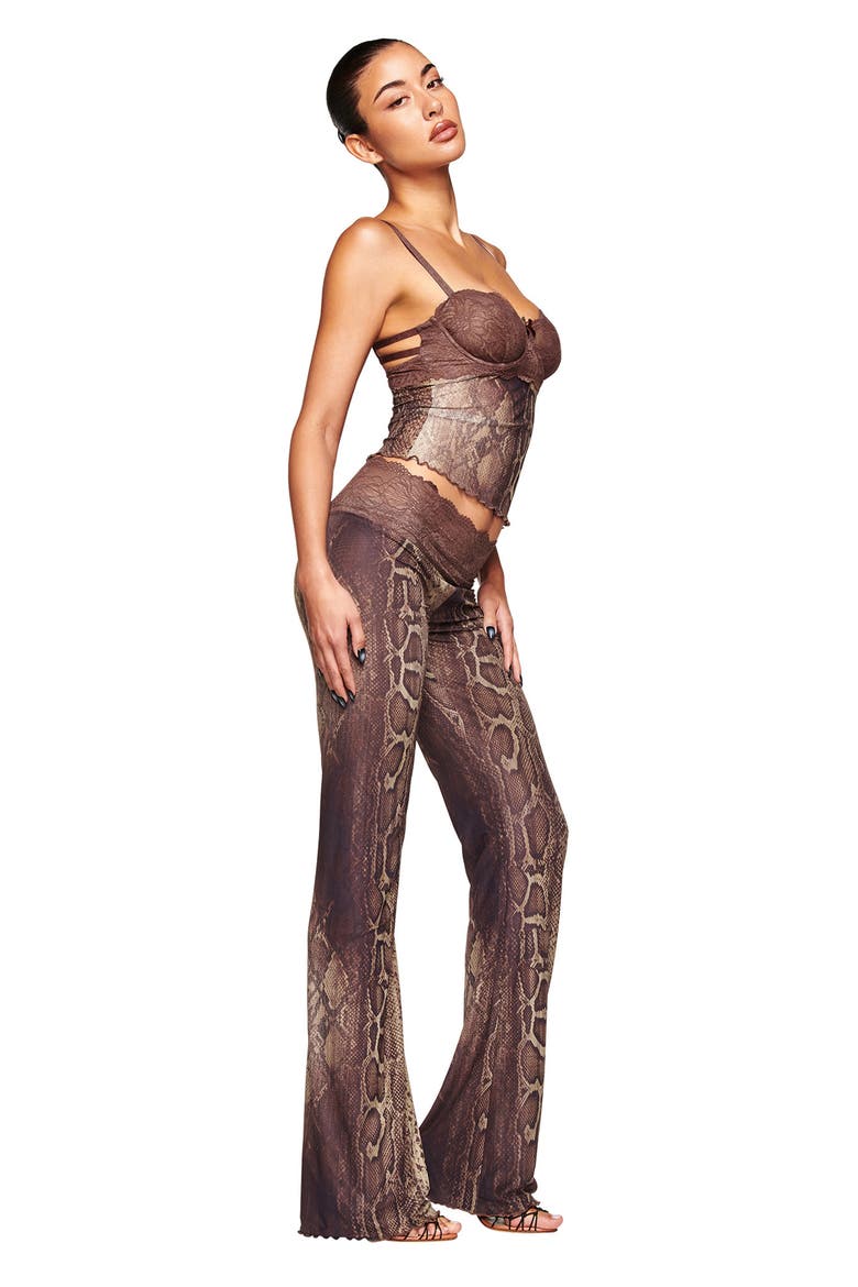 Silo Lace Camisole, Alternate, color, SNAKE