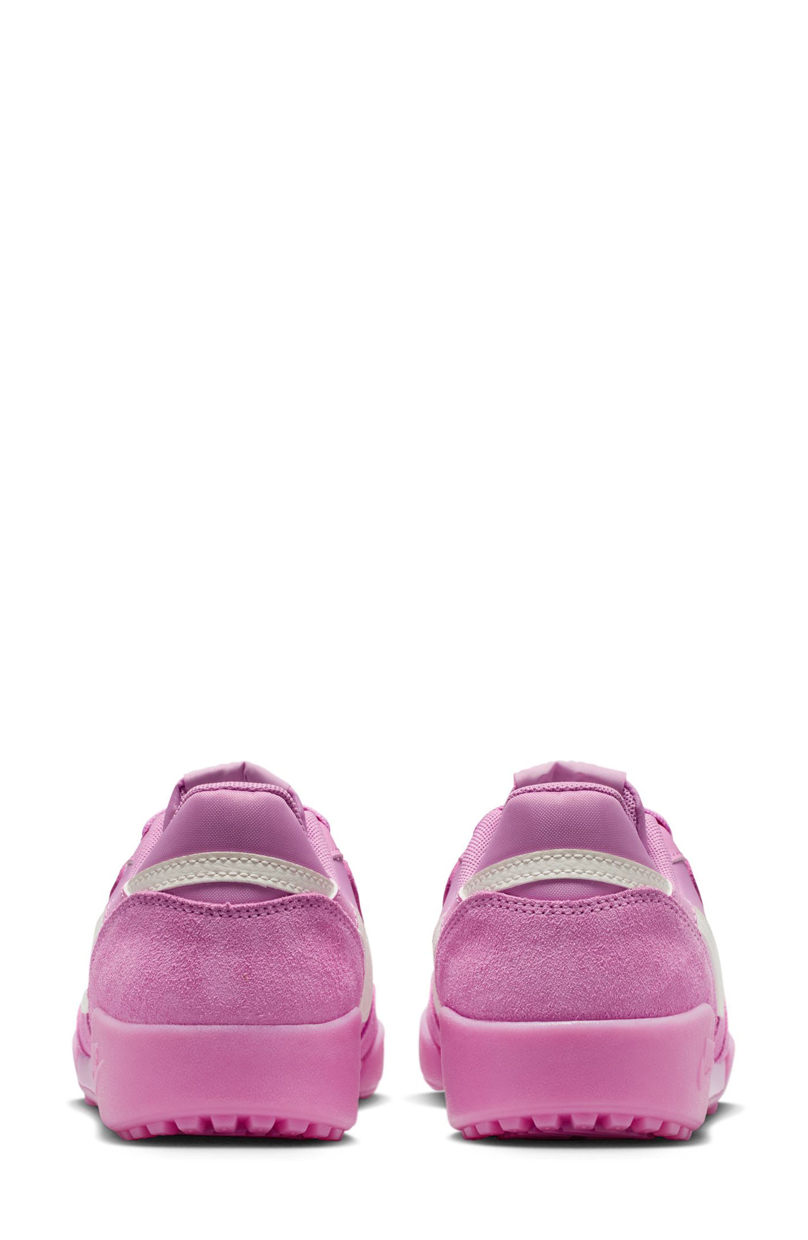 Nike Terra Manta Suede Low Top Sneaker, Alternate, color, Magenta/ Sail