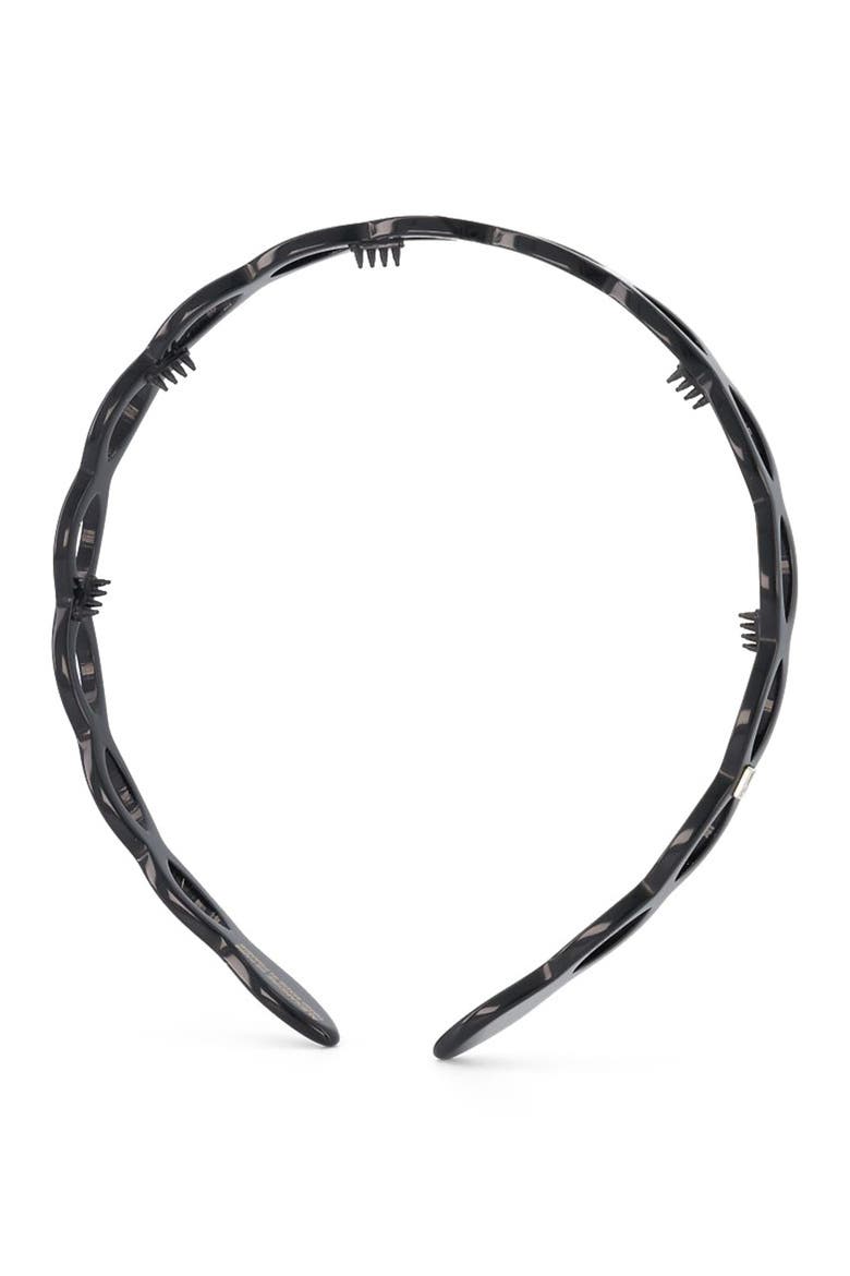 Cutout Ultracomfort Acetate Headband, Alternate, color, Black