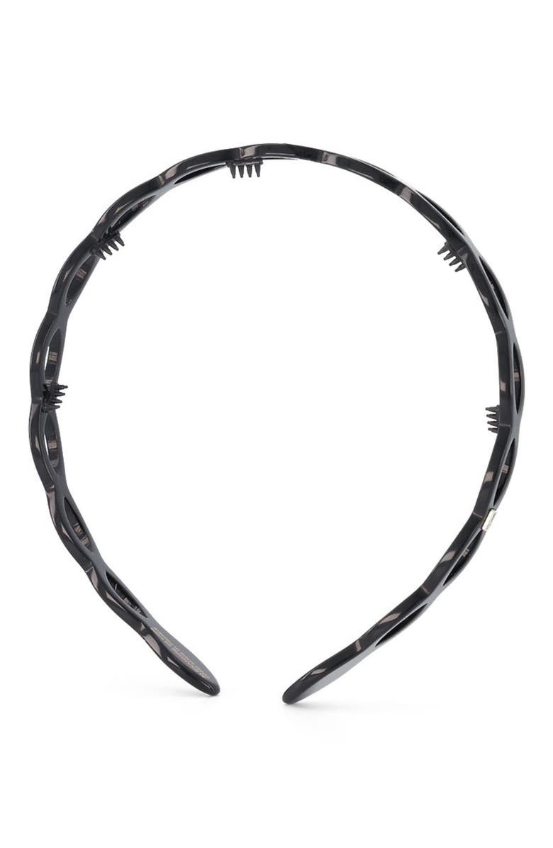 Alexandre de Paris Cutout Ultracomfort Acetate Headband, Alternate, color, 