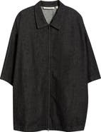 Fear of God Essentials Denim Zip Work Shirt