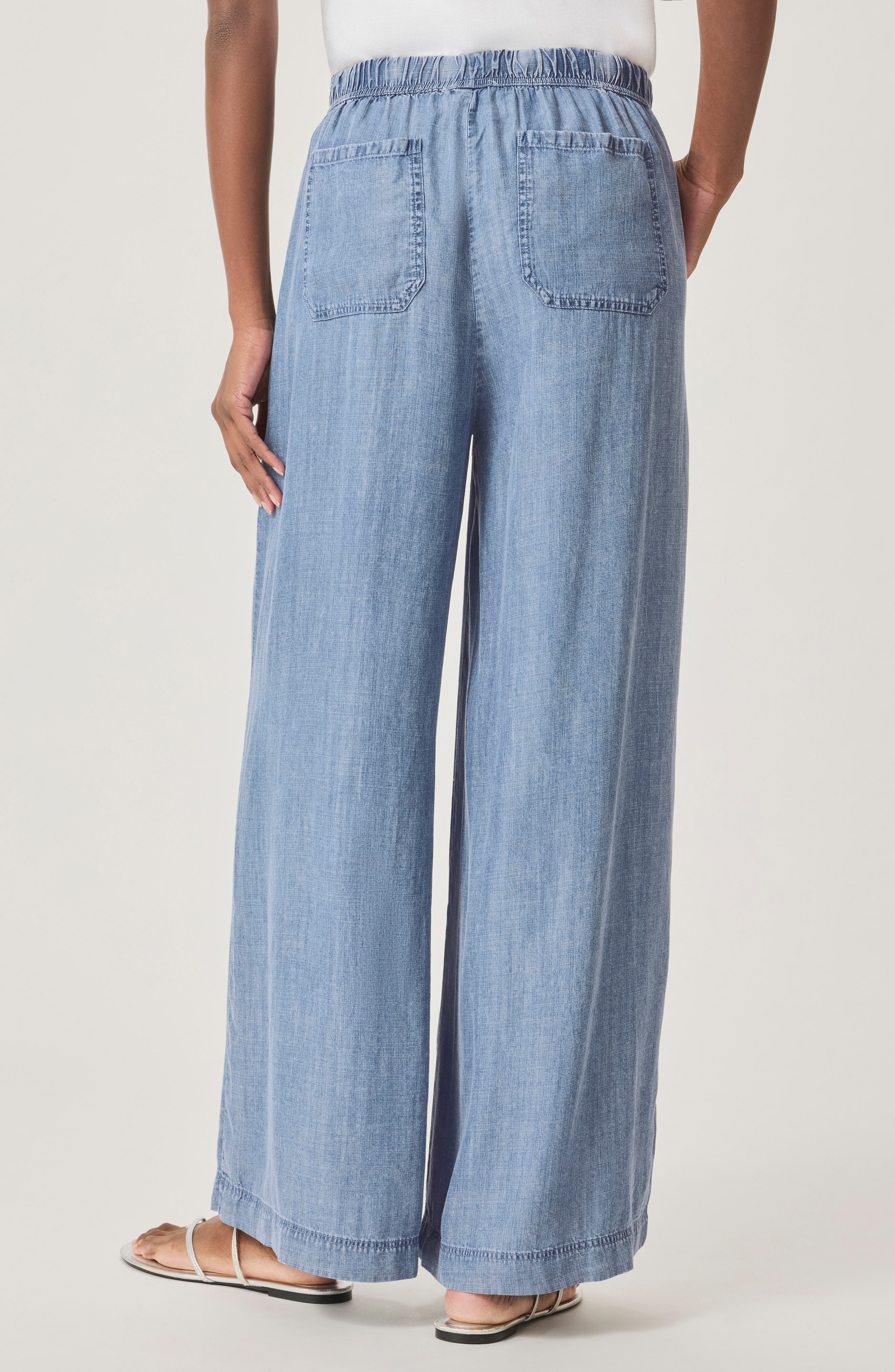 Angie Indigo Palazzo Pants - image 2