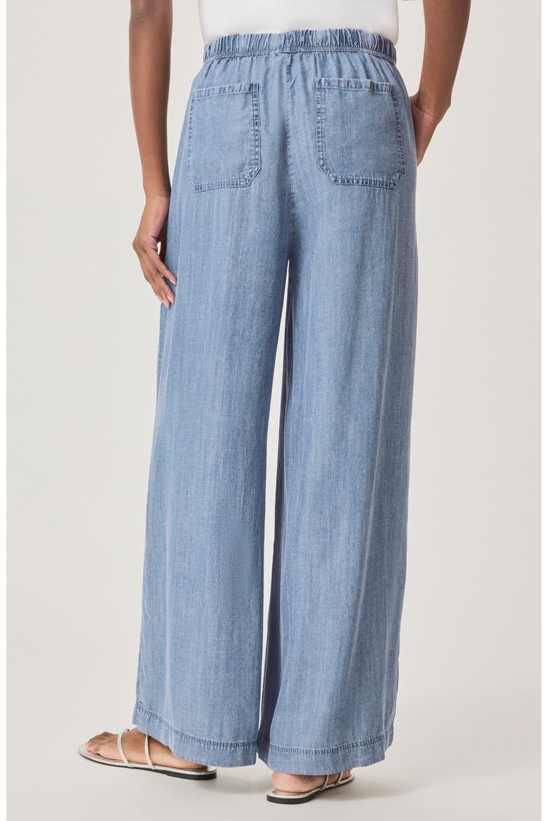 Angie Indigo Palazzo Pants, Alternate, color, INDIGO