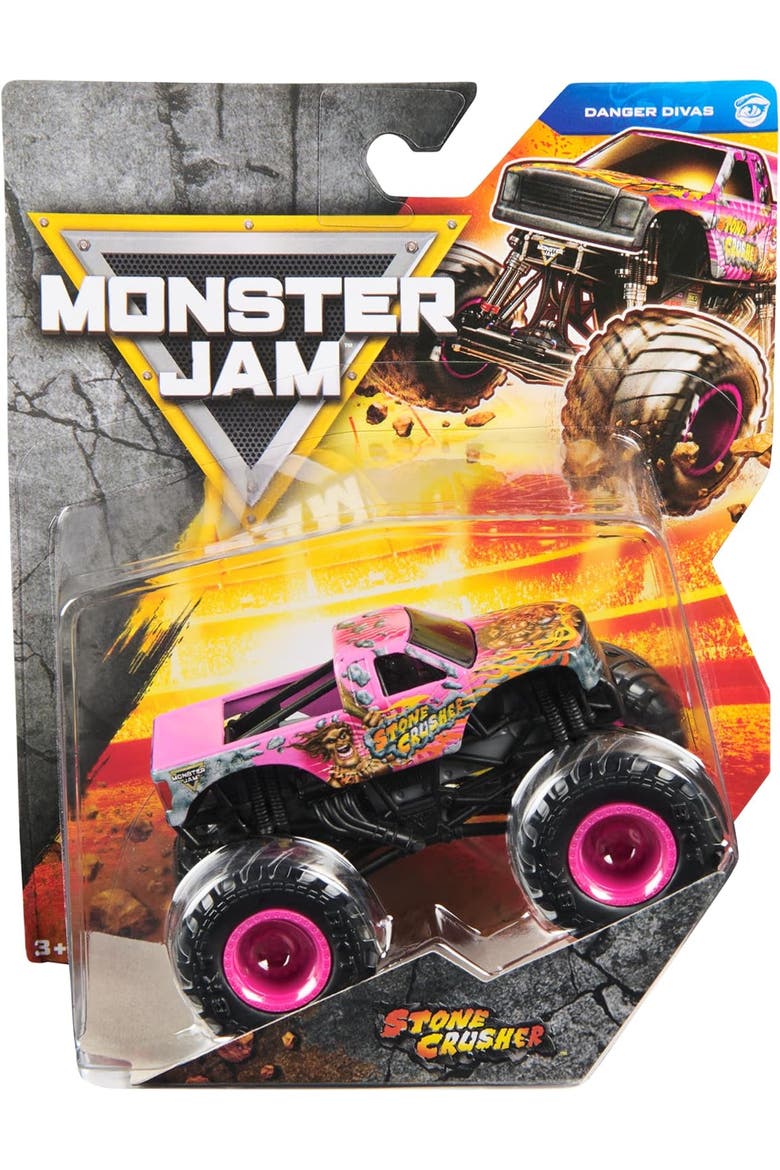 Mini Stone Crusher Die Cast Vehicle, Main, color, pink