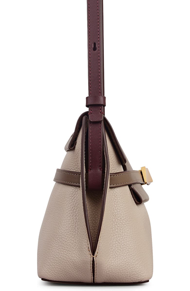 Radley The Christina - Colourblock Small Flapover Crossbody Bag, Alternate, color, Porcini