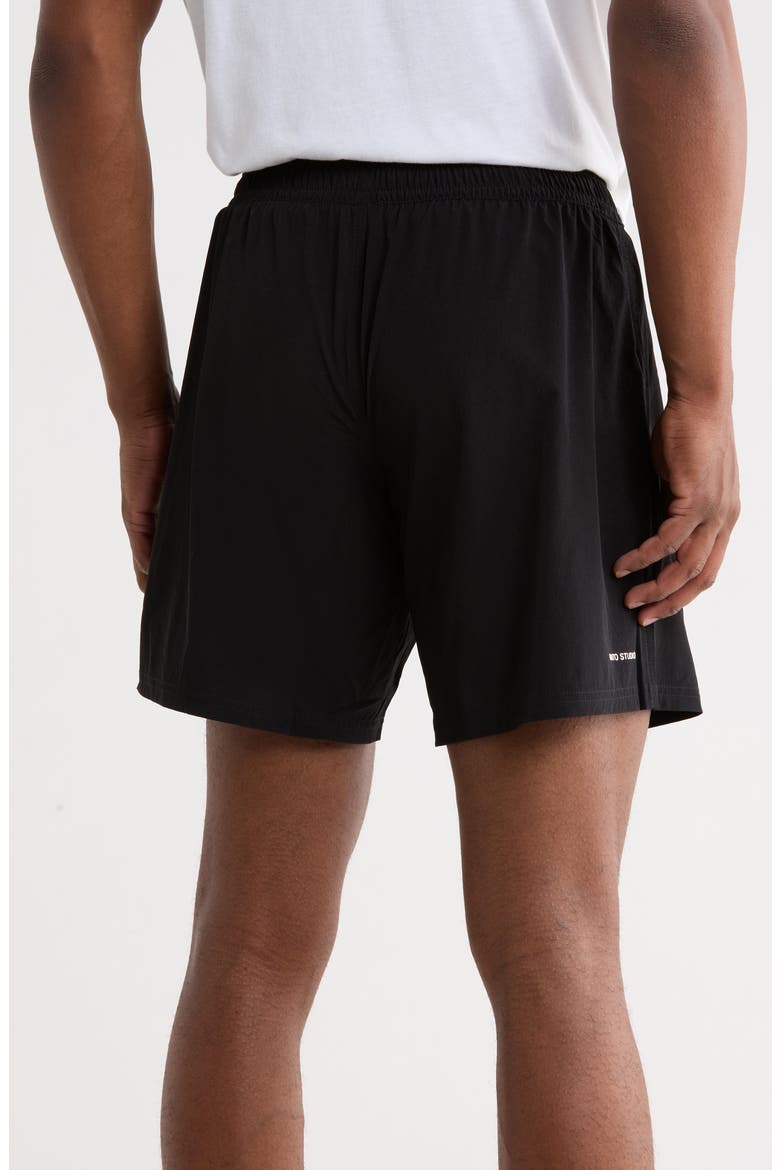 Tempo Sport Torino Shorts, Alternate, color, BLACK