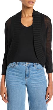 NIC+ZOE Linen Blend Bolero Cardigan