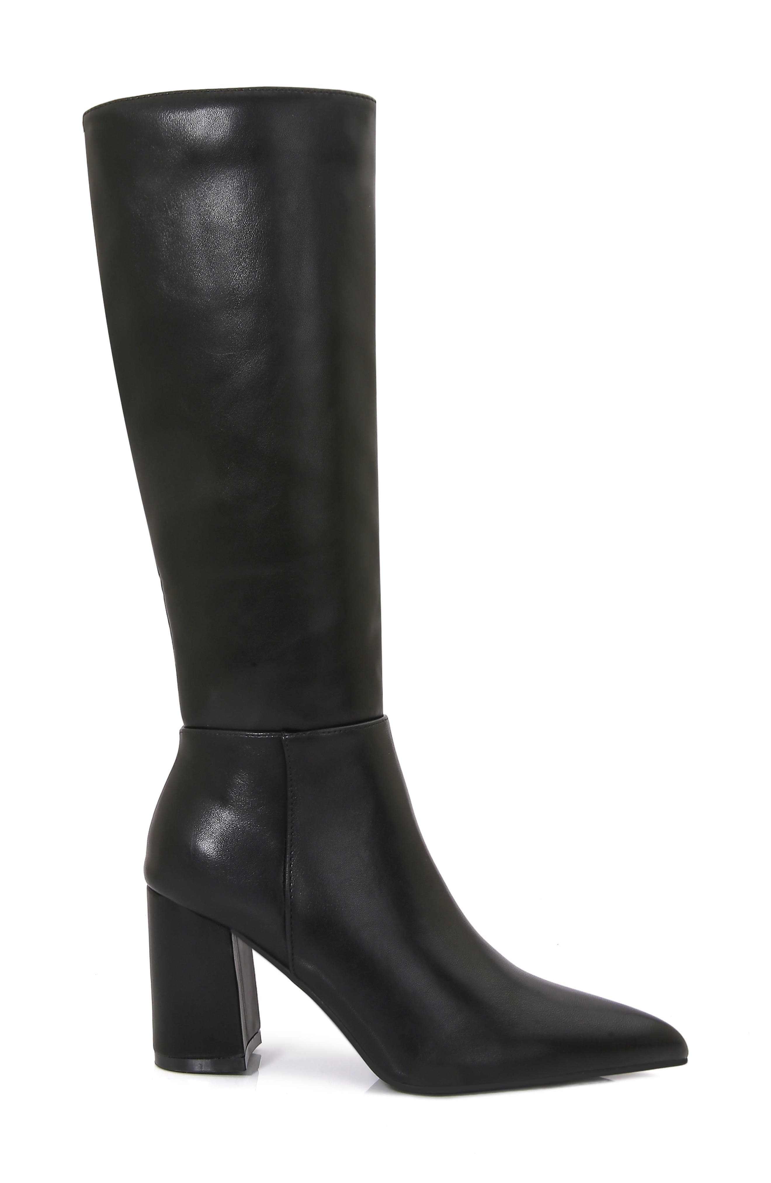 BERNESS Knee High Riding Boot, Alternate, color, Black