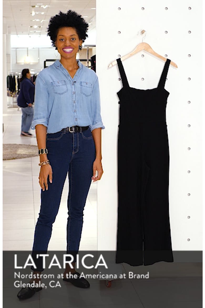 Essie Flare Crop Jumpsuit video