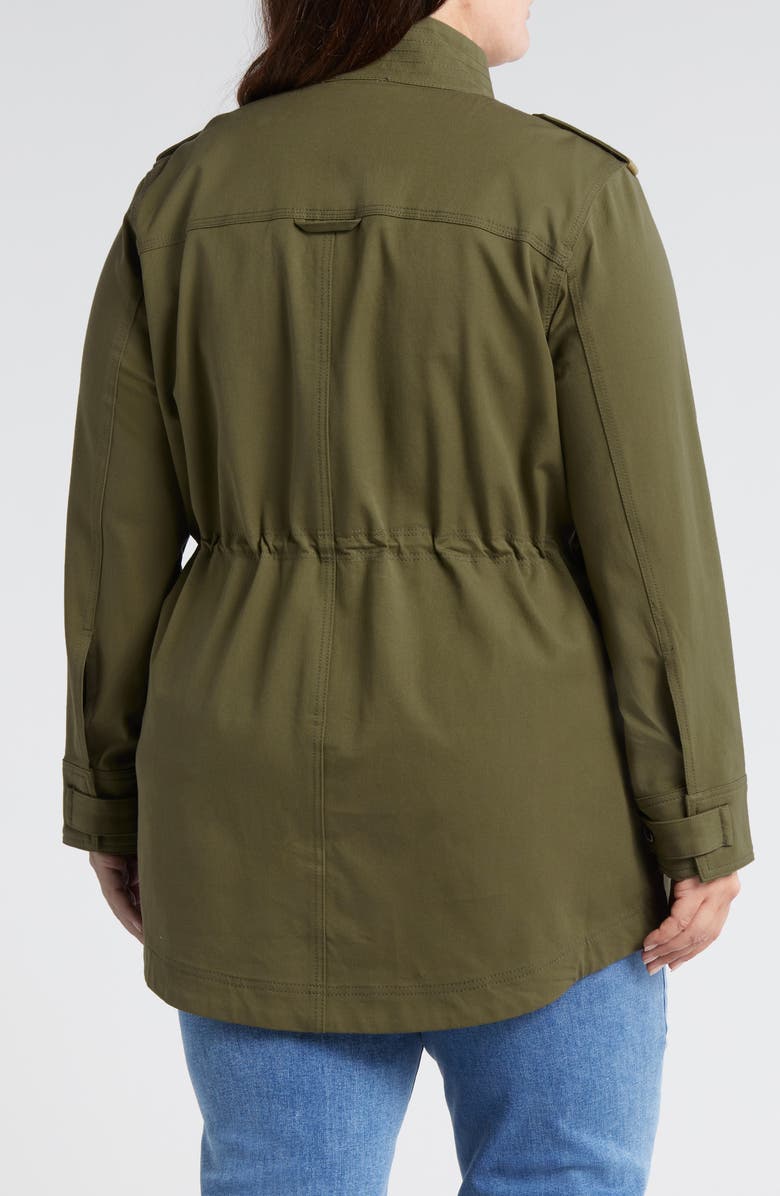 Universal Standard Vineyard Stretch Twill Jacket, Alternate, color, Ivy