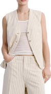 MANGO Pinstripe Suit Vest