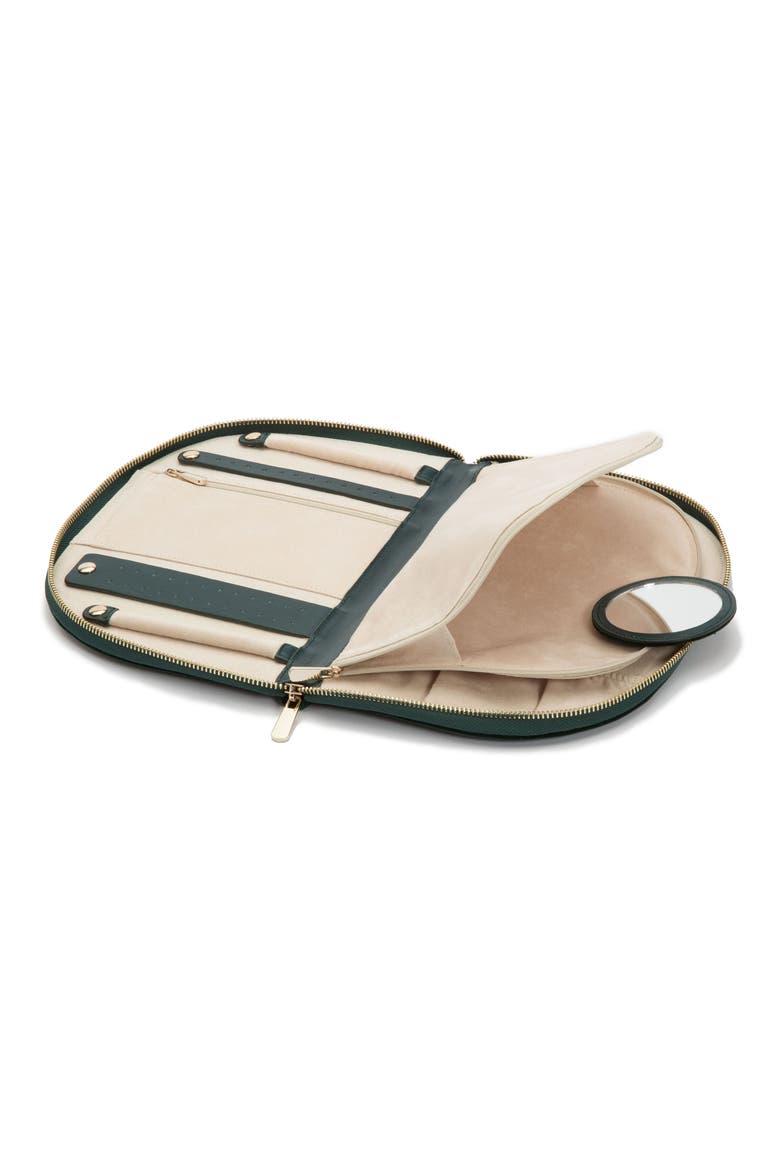 Zoe Portfolio, Alternate, color, FOREST GREEN