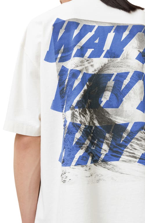 Allsaints Wavy Oversized Crew Neck T-shirt