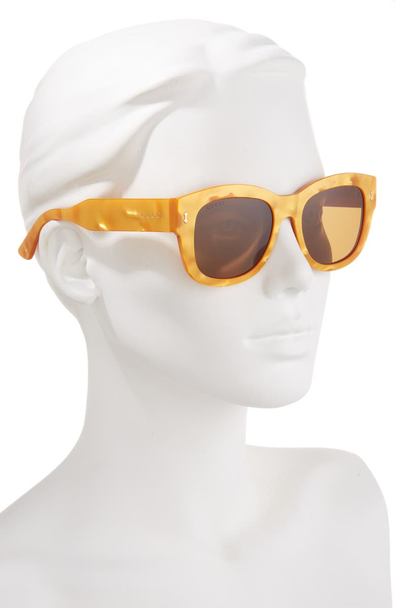 Gucci 59mm Square Sunglasses, Alternate, color, 