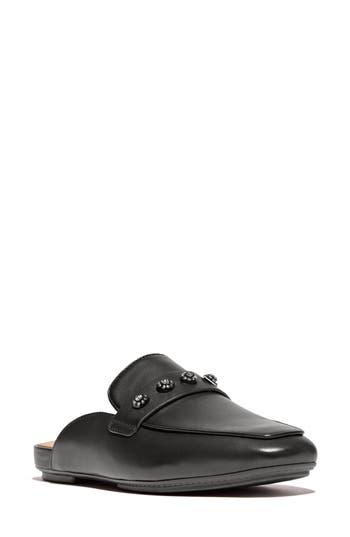 Fitflop Delicato Loafer Mule In Black