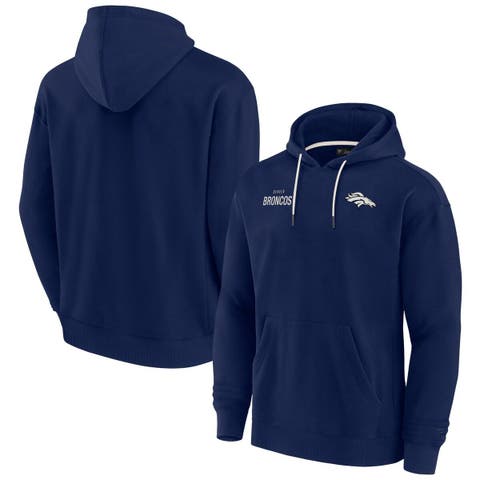 Unisex Fanatics Signature Navy Denver Broncos Elements Super Soft Fleece Pullover Hoodie