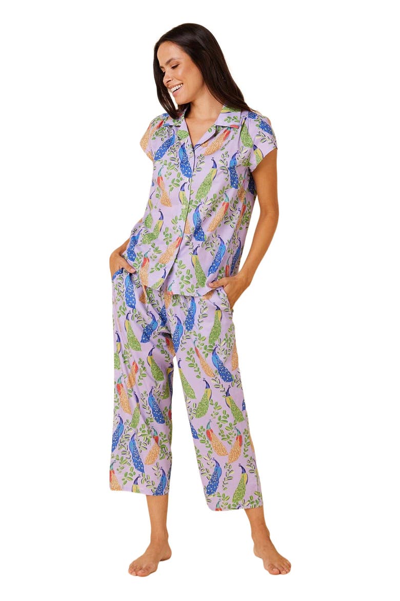 Luxe Pima Capri, Main, color, Posh Peacock